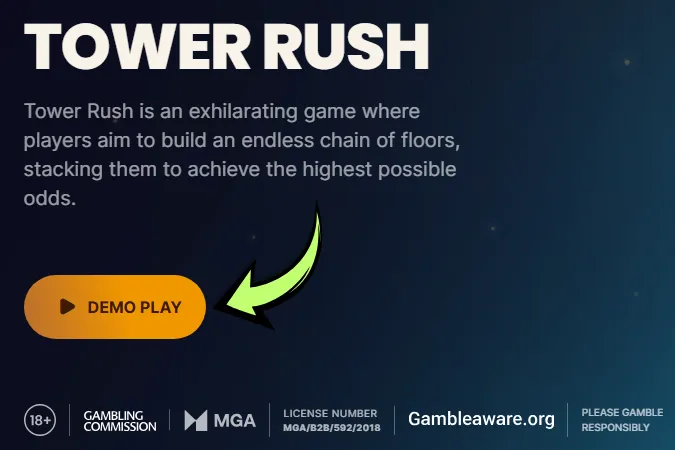 Tower Rush – Demo starten